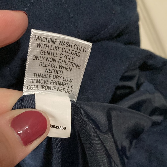 Croft&Barrow Navy Blue Vest Size XL - Picture 5 of 8